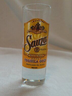 Sauza Extra Tequila Gold Shot Glass